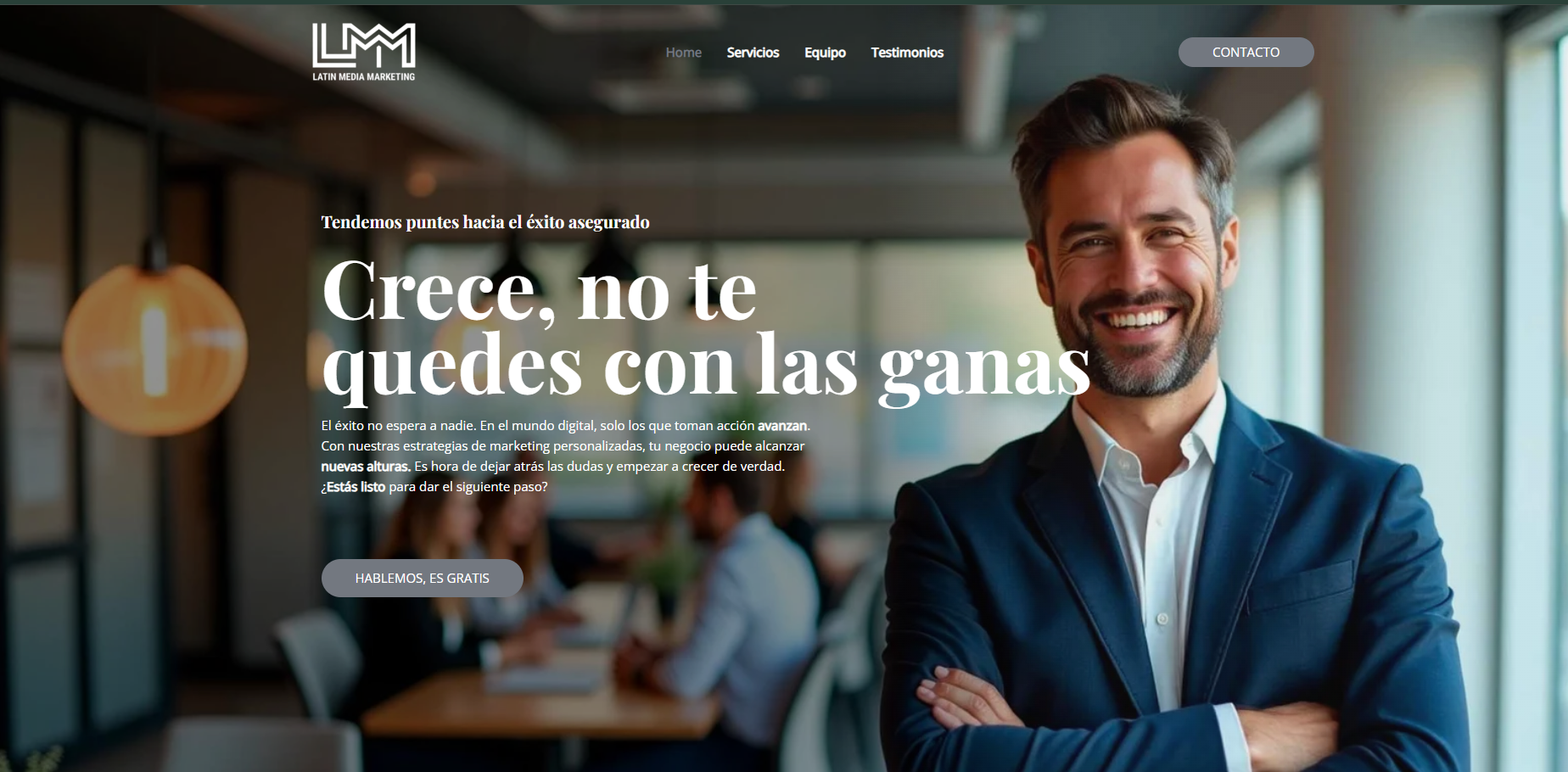 Latin Media Marketing website